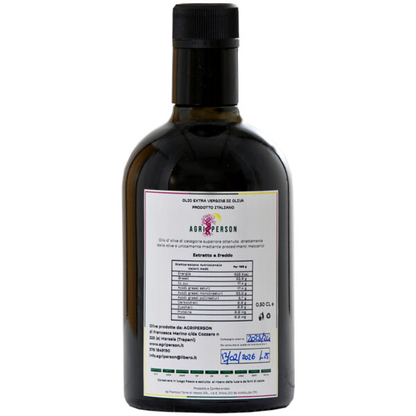 Olio extravergine di oliva 20 respiri - 50 cl - immagine 2