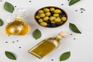 bottiglie di olio, immagine di freepik