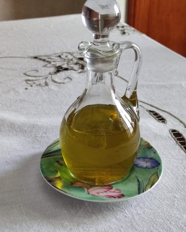 bottiglia di olio evo
