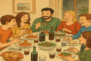 cena veloce ed economica per tante persone